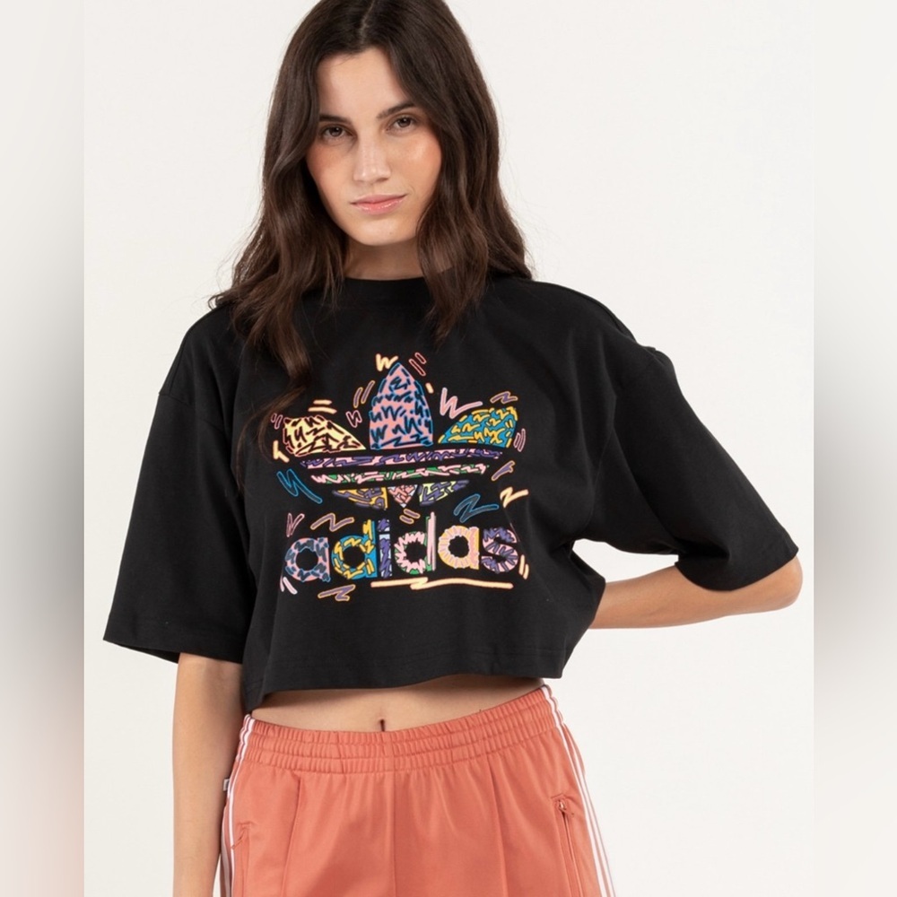 Adidas Love Unites Crop Top - Picture 2 of 2